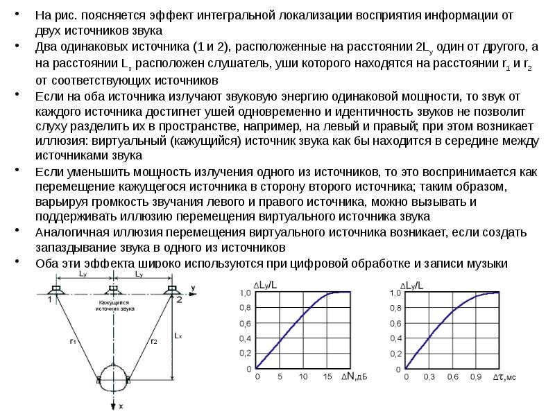 Звук от двух источников