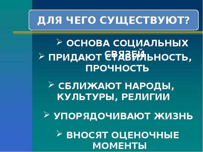 Социальные ценности и нормы презентация