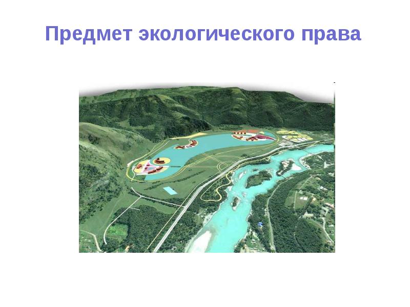 Предмет экологического права   Предмет экологического права