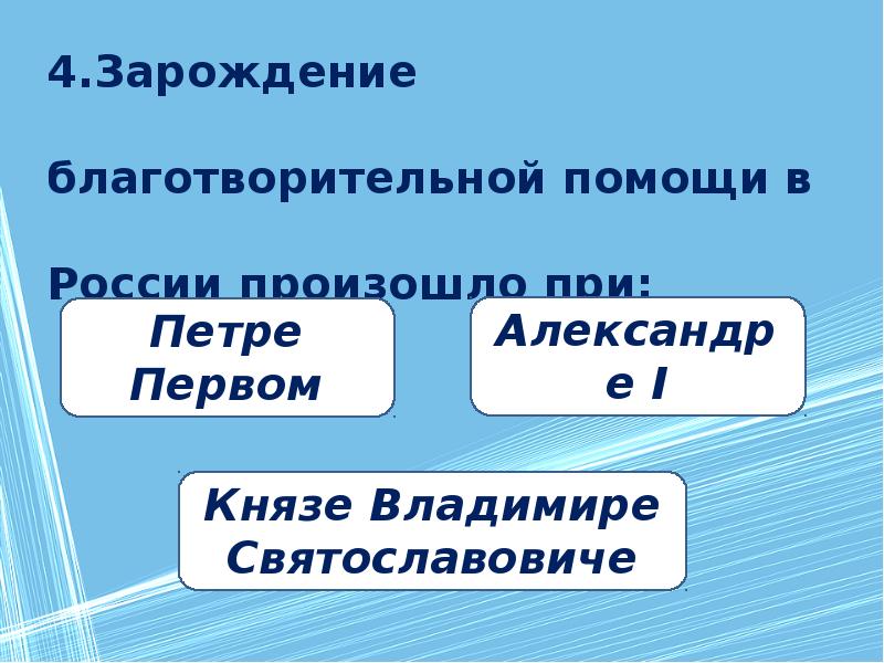 Российский происходить. Зарождение благотворительности. Зарождение благотворительности в России. Зарождение благотворительной помощи в России произошло при. Петр 1 благотворительность.