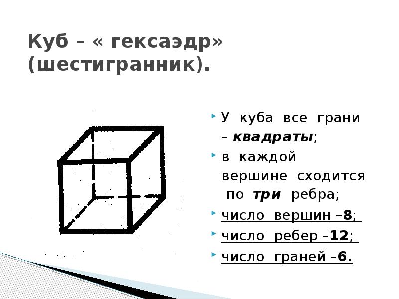 У куба все грани прямоугольники