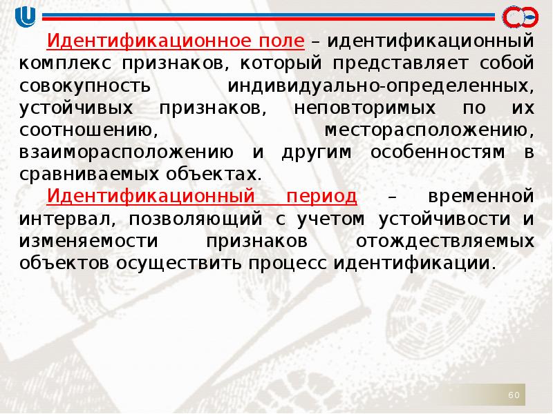 Поле совокупность. Идентификационное поле. Идентификационное поле представляет собой:. Идентификационное поле в криминалистике. Идентификационный период в криминалистике.