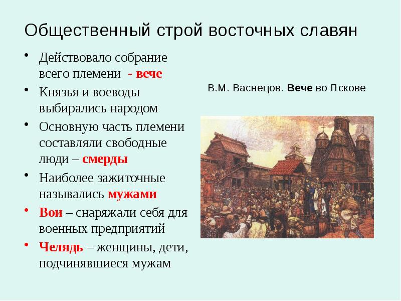 Какую роль играло городское вече в киеве. Общественный Строй восточных славян вече. Социальное устройство древних славян. Общественное устройство восточных славян. Общественный слой восточных славян.