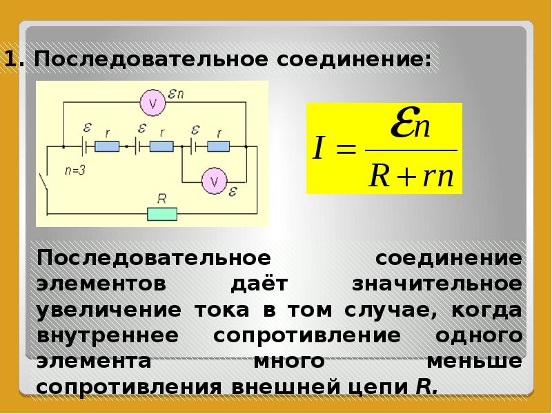 Презентация по физике закон постоянного тока