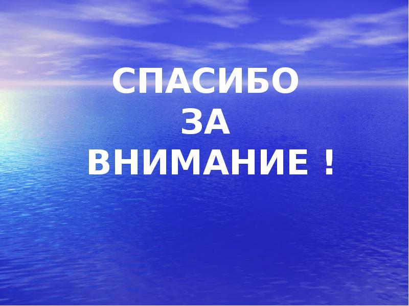 СПАСИБО  ЗА  ВНИМАНИЕ !