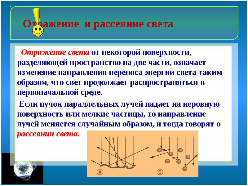 Рассеяние света. Отражение света от поверхности. Отражение и рассеяние света. Виды рассеяния света. Отражение (физика).