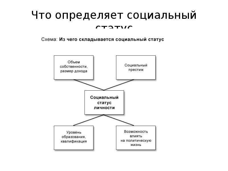 Социальные статусы и роли презентация 8 класс