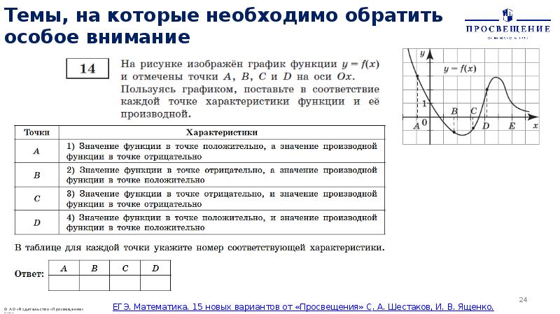 Парта егэ математика база