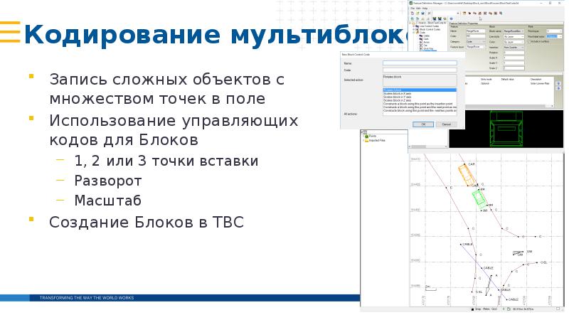 Кодирование мультиблоков
Запись сложных объектов с множеством точек в поле
Использование Кодирование мультиблоков
Запись сложных объектов с множеством точек в поле
Использование
