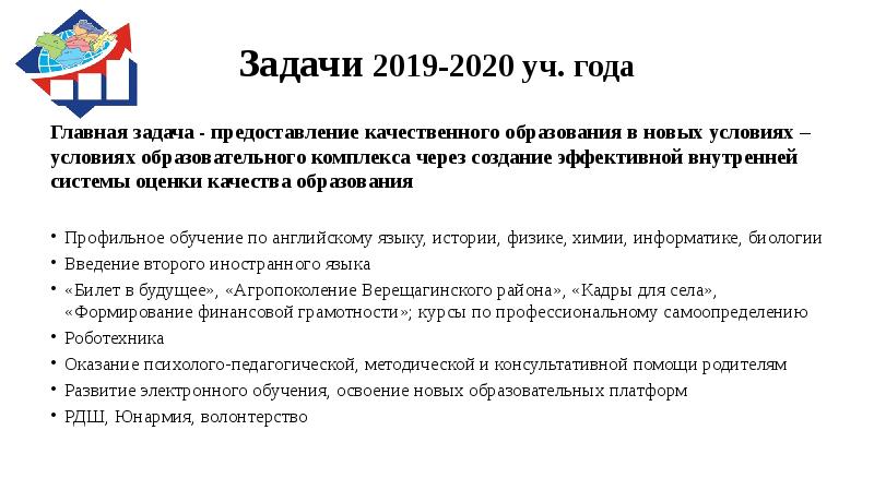 Особенности реализации национального проекта образование