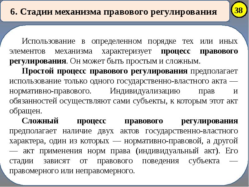 Эффективность регулирования. Стадии правового регулирования ТГП. Стадии механизма правового регулирования ТГП. Стадии процесса правового регулирования ТГП. Стадии правового регулирования ТГП понятно.