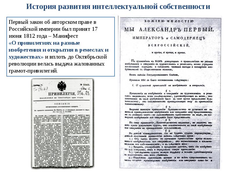 Законы об авторском праве на книгу на картину на программный продукт на песню указы постановления