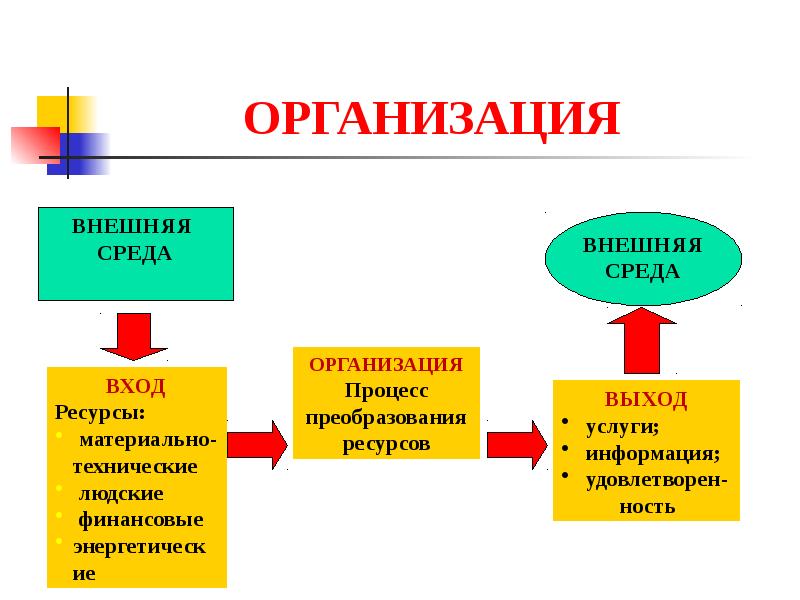 Организация наличия. Организация как объект управления. Организация как объект менеджмента. Понятие организации как объекта управления. Организация как система.