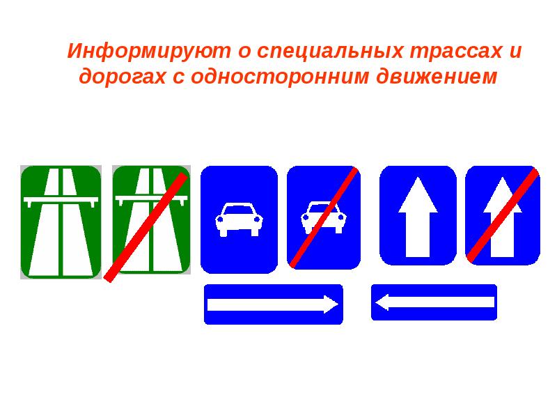 Знаки особых предписаний презентация