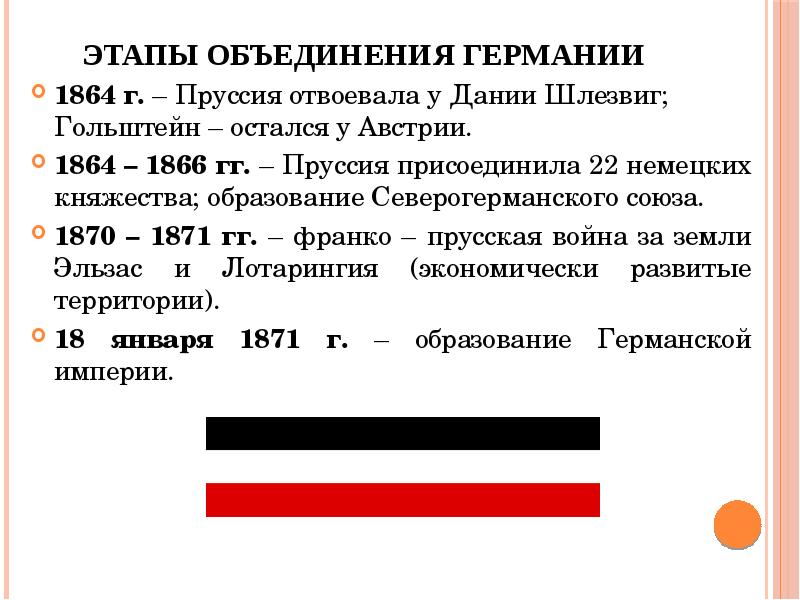 Объединение германии и италии презентация