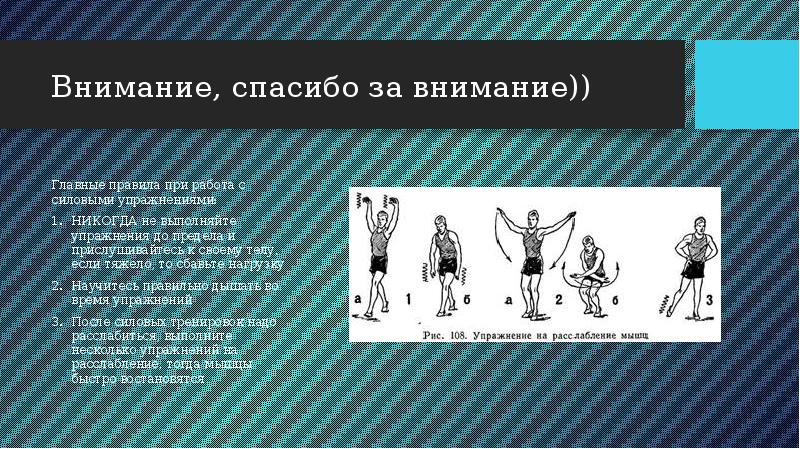 Силовые тренировки презентация