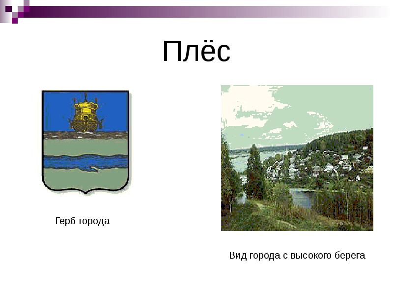 Плес презентация 3 класс окружающий мир