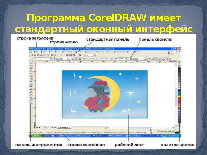 Презентация по coreldraw