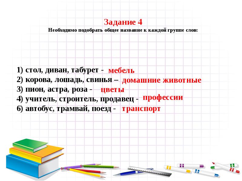 Общее название. Подбери общее название. Подбери Общие понятия 9 класс задания. Подбери общее название для всех этих слов. Подбери общее начало для каждой группы слов.