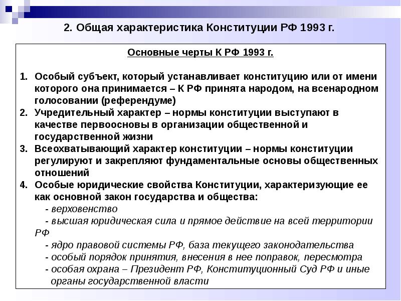 Основы конституционного права презентация