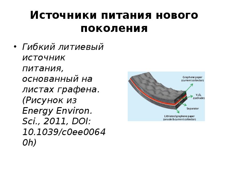 Источники лития