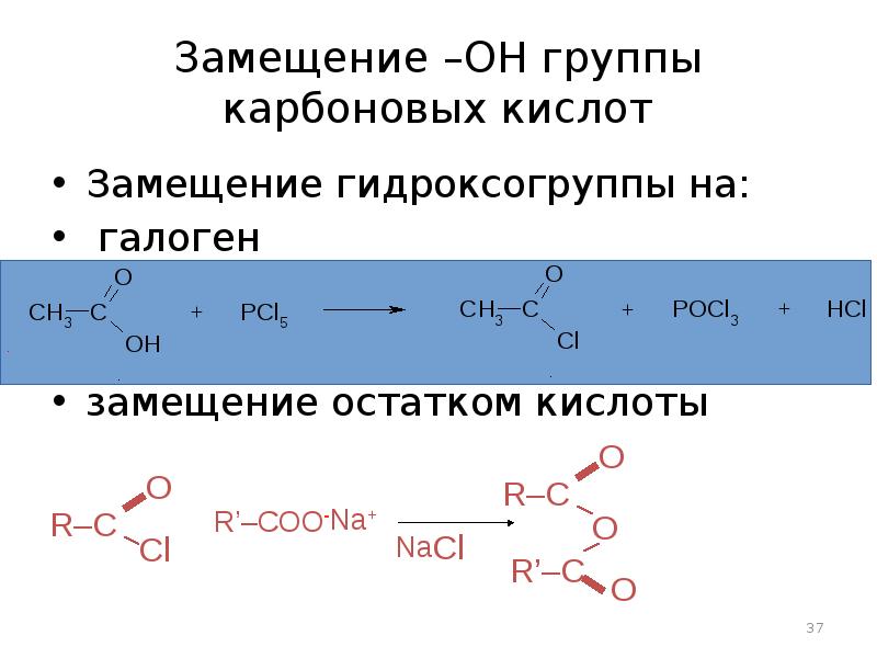 Замещение галогенов галогенами