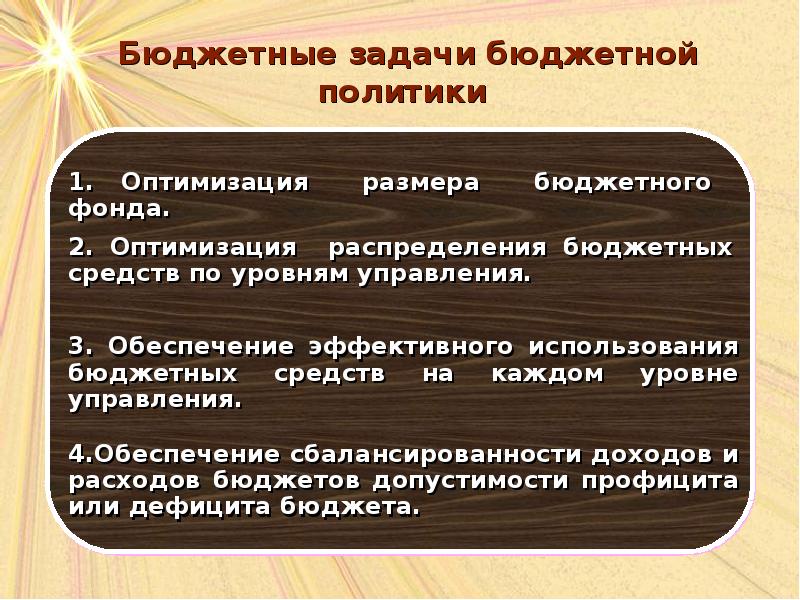 Политика бюджетного правила