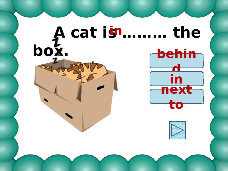 Prepositions of place презентация