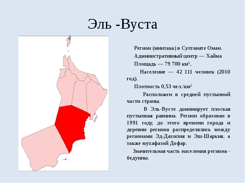 Презентация на тему оман