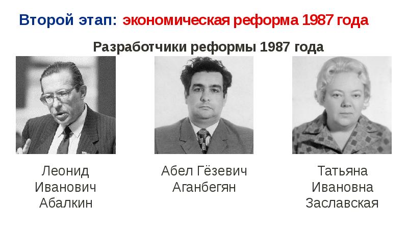 Социально экономическое развитие ссср в 1985 1991 презентация