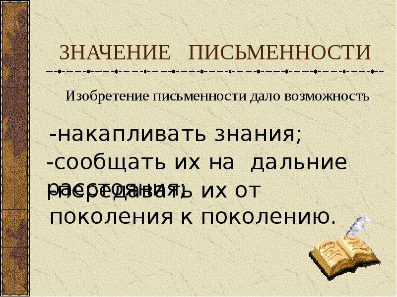 Возникновение письменности 1 класс перспектива презентация