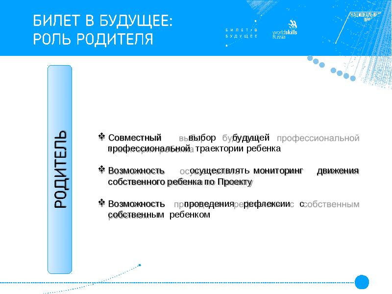 Проект билет будущее