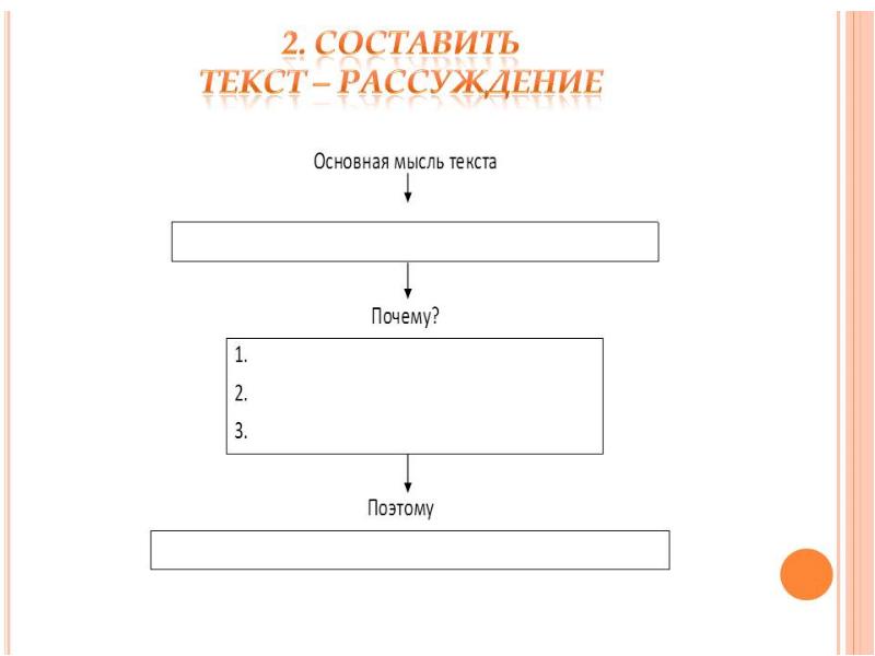 Что такое схема рассуждений в математике 3 класс