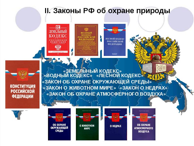 Охрана окружающей среды в рф план обществознание егэ