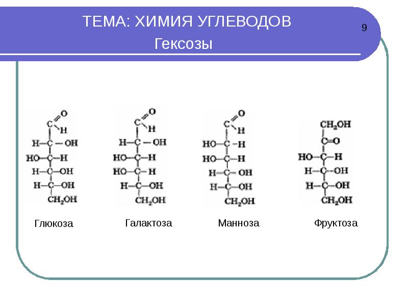 Углеводы химия презентация