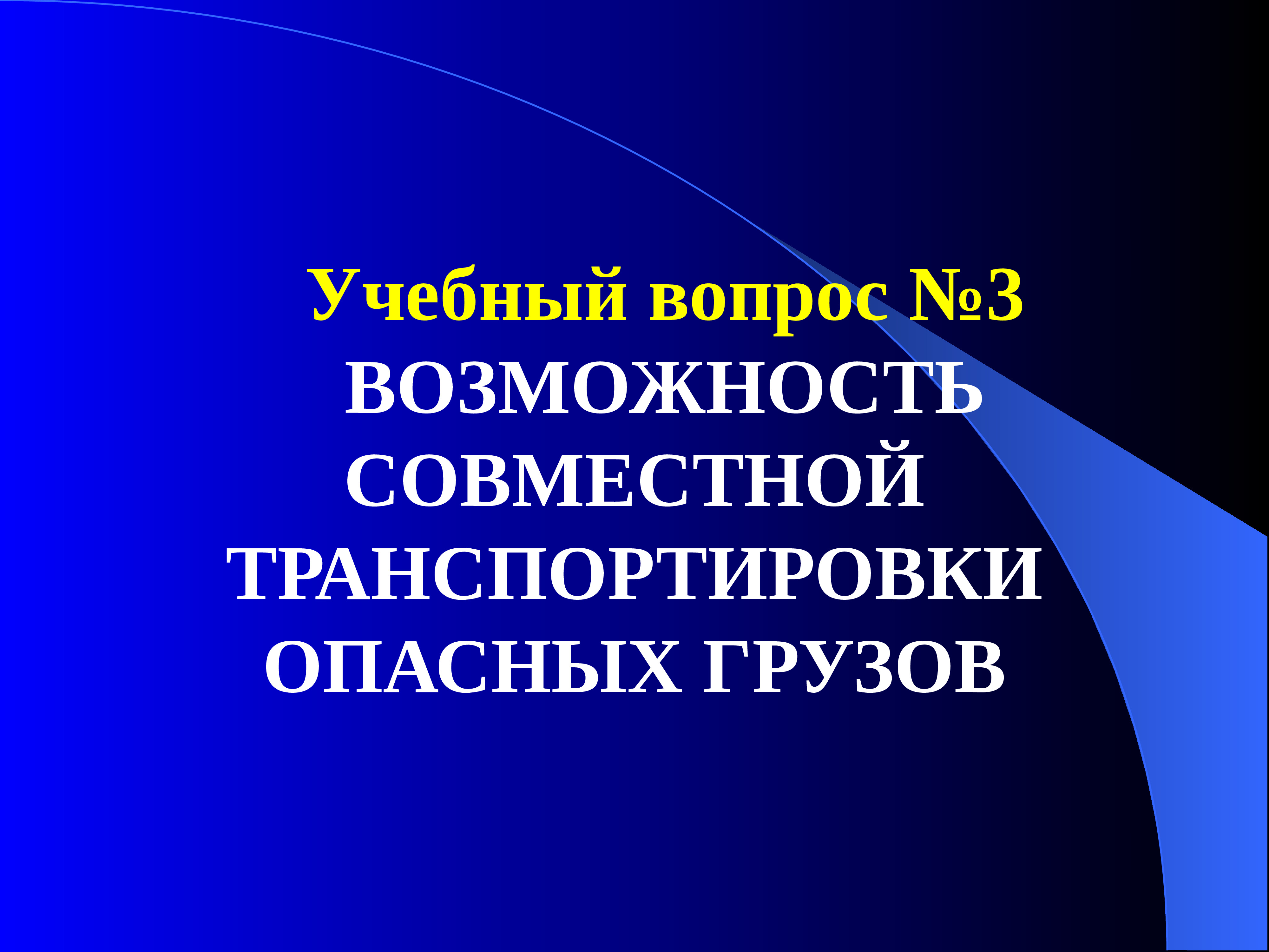 Возможности 3