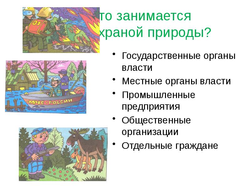 Презентация к уроку обществознания 7 класс закон на страже природы