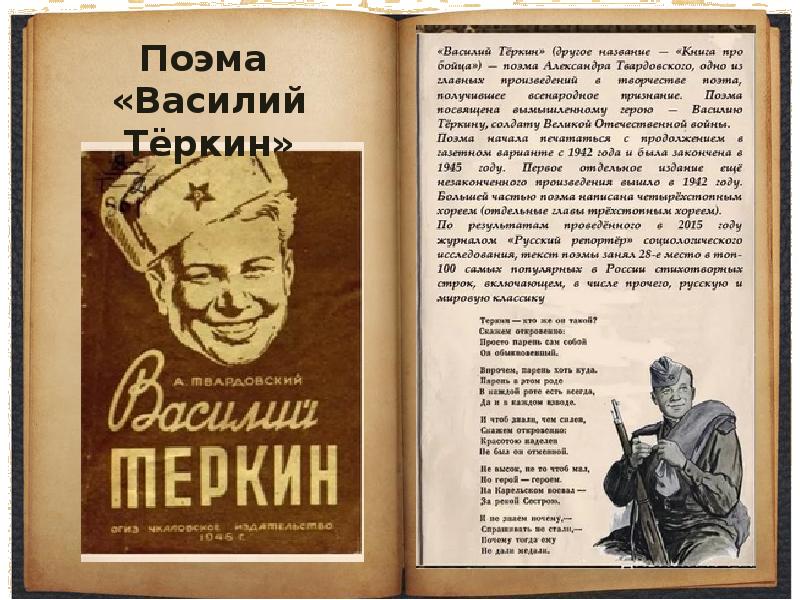 автор поэмы теркин