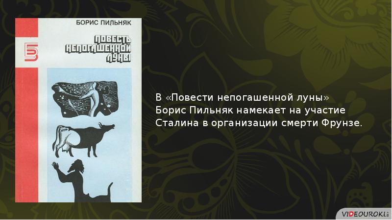 Борис пильняк презентация