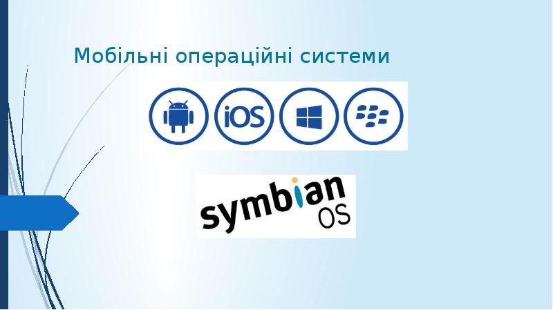 Мобільні операційні системи Мобільні операційні системи