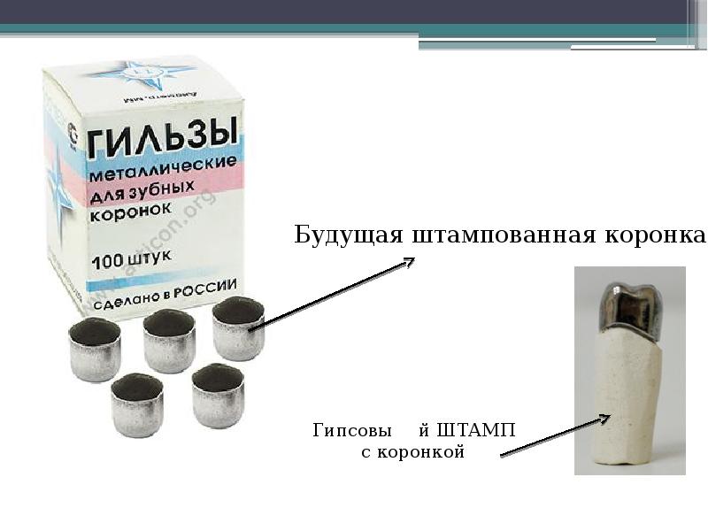 Металлические коронки презентация