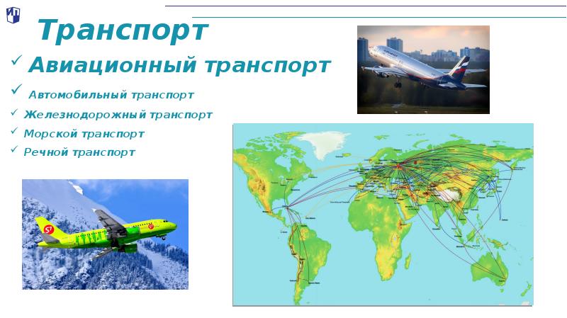 Авиационный транспорт мира презентация