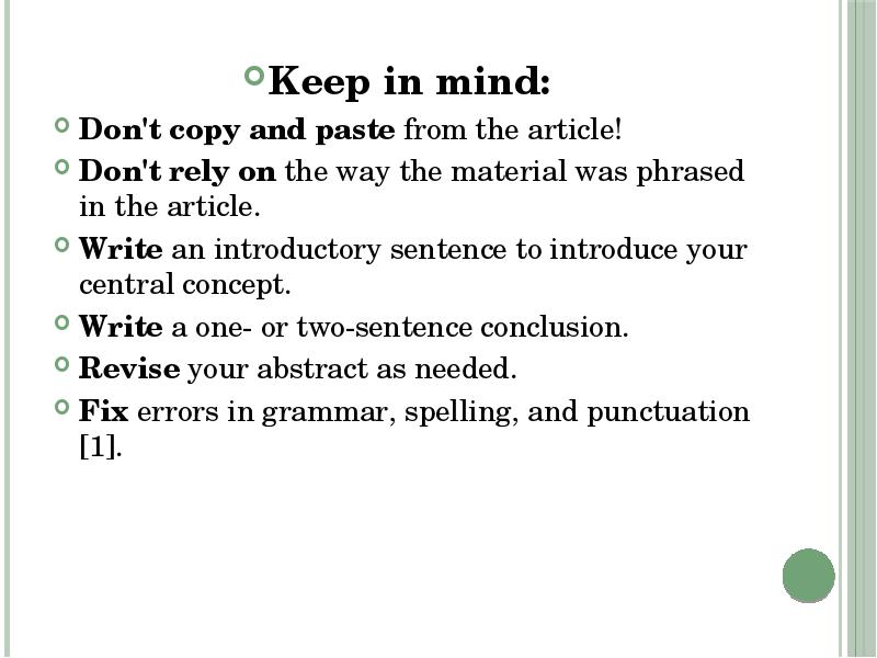 Don t mind перевод. Academic writing Types. Keep in Mind.