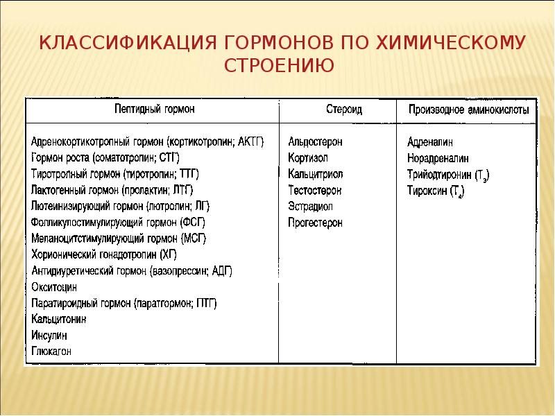 Выберите функции гормонов. Выберите функции гормонов