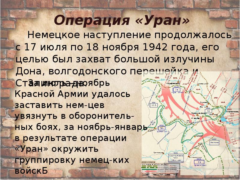 Операция уран итоги. Операция Уран Сталинградская битва карта. План операции Уран.