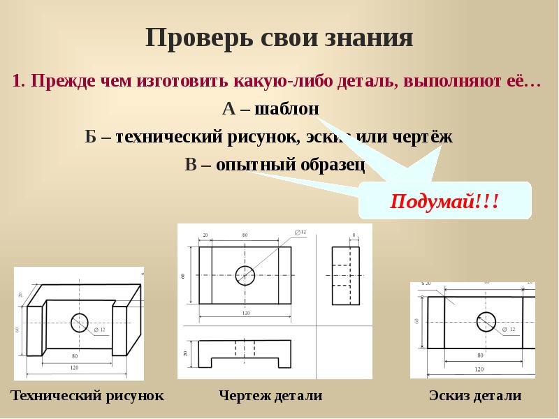 Типы изображений физика