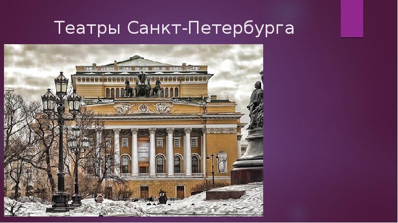 Александрийский театр презентация