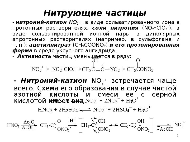 Катион no2