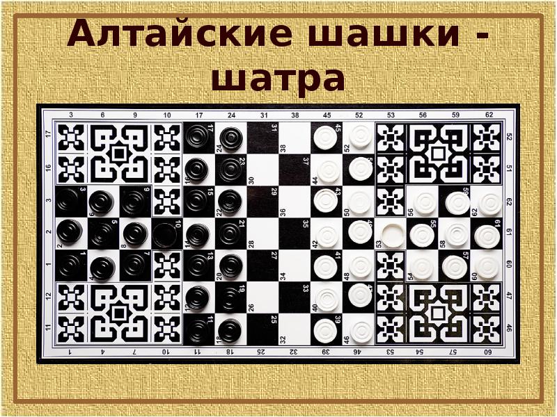 Такие разные шашки…»