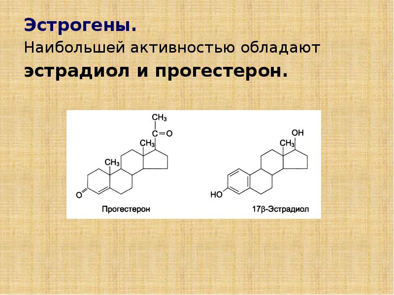 Где больше эстрогена